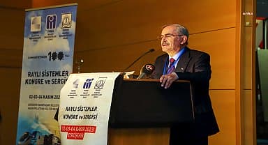 Yılmaz Büyükerşen, Raylı Sistemler Kongresi'nde