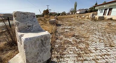 Yozgat'ta Almanların ataları varsayılan Galatların başkenti Tavium Antik Kenti, gün yüzüne çıkarılmayı bekliyor