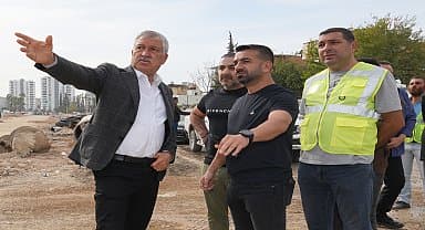 Zeydan Karalar, alt geçit ve köprü çalışmalarını denetledi