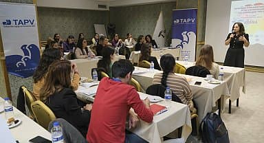 Adana'da 'Depremden Etkilenen Kadınların ve Kız Çocuklarının Güçlendirilmesi Projesi' değerlendirme toplantısı