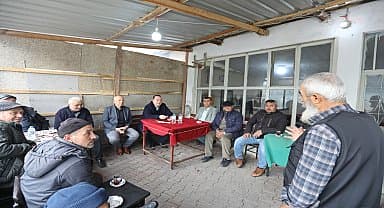 Akhisar Belediye Başkanı Dutlulu, kırsal mahalle ziyaretlerini sürdürüyor