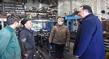 Akhisar Belediye Başkanı Dutlulu, sanayi esnafı ile kahvaltıda buluştu