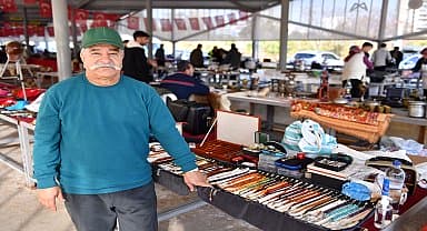 Antika Pazarı, Mersinliler'den yoğun ilgi görmeye devam ediyor