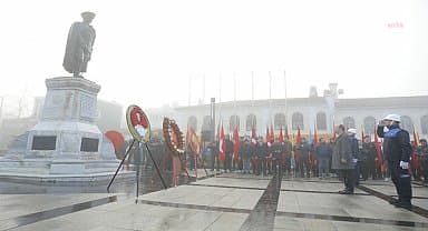 Atatürk'ün Edirne'ye gelişinin 93. Yılı törenlerle kutlandı