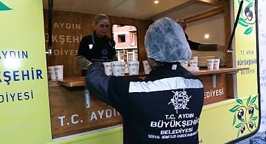 Aydın Büyükşehir'den kış aylarında vatandaşların içini ısıtan uygulama