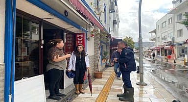 Başkan Aras sahadaki ekipleri koordine etti