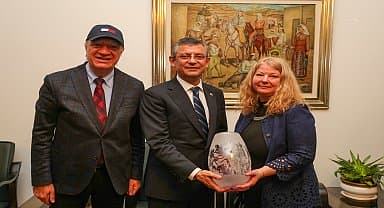 Başkan Engin'den Özgür Özel'e hayırlı olsun ziyareti