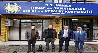 Başkan Tokat Menteşe'de bir dizi ziyaret gerçekleştirdi