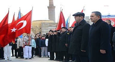 Belediye Başkanı Ekicioğlu, Atatürk'ün Kırşehir'e gelişinin 104. Yıl Dönümü programına katıldı