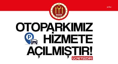 Bilecik Belediyesi ücretsiz otoparkı hizmete açıldı