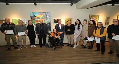 Bodrum'da mandalina temalı sanat sergisi