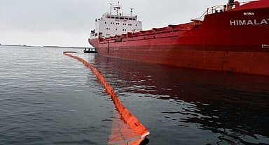 Bozhane Limanı'nda deniz kirliliği tatbikatı yapıldı