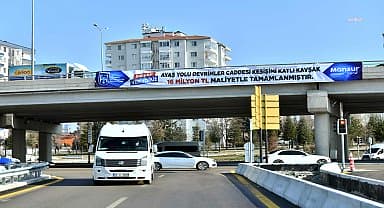 Büyükşehir Belediyesi, 5 yılda 17 köprü ve köprülü kavşağı Ankara'ya kazandırdı