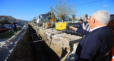 Büyükşehir, Muğla'dan İstanbul'a kanalizasyon hattı yaptı