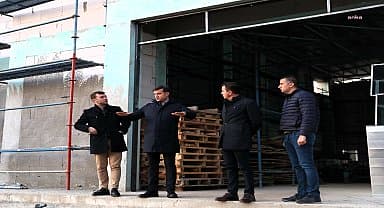 Çerkezköy Belediye Başkanı Akay, çalışmaları yerinde inceledi