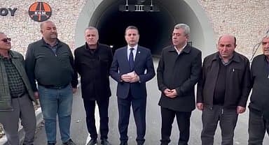 CHP Amasya Milletvekili Karagöz: "Aydınca Şehit Ahmet Özsoy Tüneli Ve Bağlantı Yolu, 45 gün önce bitmesine rağmen neden açılmıyor?"