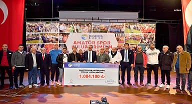 Çukurova Belediye Başkanı Çetin'den amatör spor kulüplerine destek