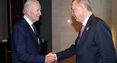 Cumhurbaşkanı Erdoğan, ABD Başkanı Bıden ile görüştü