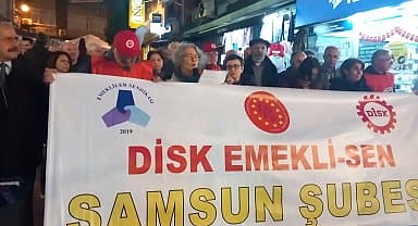 DİSK Emekli-Sen Samsun Şubesi: "AKP iktidarı emeklileri refahta değil yoksullukta eşitledi"
