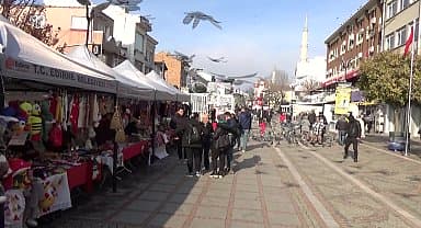Edirne'de kadınlar el emeği ürünlerini satamadı: "İnsanlar daha çok gıdaya yöneliyorlar"