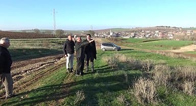 Edirne'de Korucu Köyü halkı merasına güneş paneli kurulmasını istemiyor
