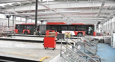 EGO Genel Müdürlüğü, otobüsleri kış şartlarına hazırladı