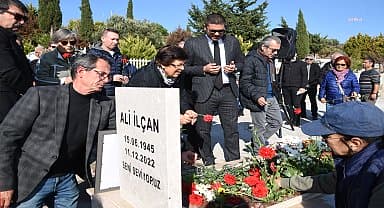 Eski Foça Belediye Başkanı Ali İlçan birinci vefat yıl dönümünde anıldı