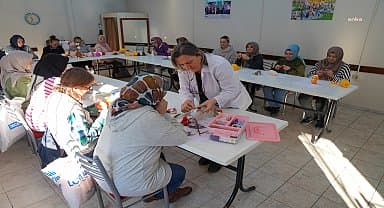 Eskişehir'de kadınlar ilmek ilmek örüyor
