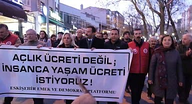 Eskişehir Emek ve Demokrasi Platformu: "17 bin 2 TL Asgari Ücret belirlemek için insafsız olmak gerekir"