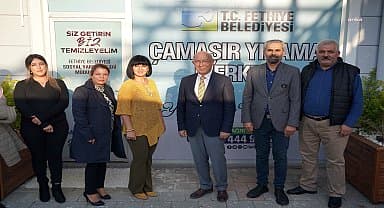 Fethiye Belediyesi, çamaşır yıkama merkezi açtı
