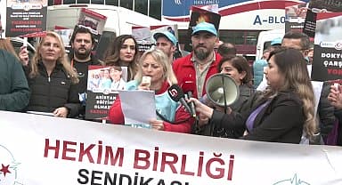 Hekim Birliği İzmir Şubesi Şehir Hastanesi'ne tepki göstererek İzmir'in sağlık sistemi için lokma döktürdü