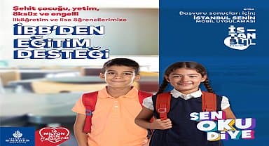 İBB'nin 'Sen oku diye' eğitim yardımından bu yıl 83 bin öğrenci yararlanacak