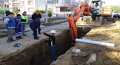 İZSU'dan Ödemiş'e dev yağmur suyu hattı yatırımı