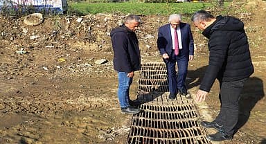 İZSU'nun Ödemiş'te yağmur suyu hattı yatırımları sürüyor