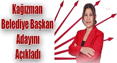 Kağızman'ın CHP'li Kadın Belediye Başkan Adayı Sergül Keskin: "Partim ve ilçem için elimi taşın altına koydum, kazanacağıma da inanıyorum"
