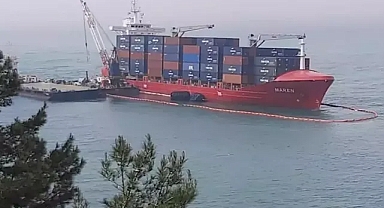 Kastamonu'da karaya oturan gemi için kurtarma çalışması başlatıldı: İlk deneme başarısız