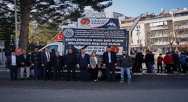 Kemalpaşa'da şehitler için lokma döküldü