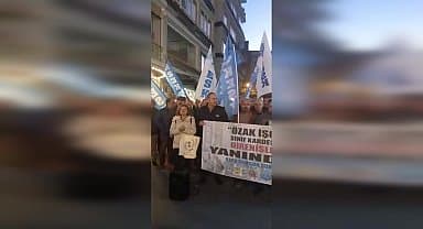 KESK Samsun Şubeler Platformu, grevlerinin 24. gününde olan Özak Tekstil işçilerine destek verdi
