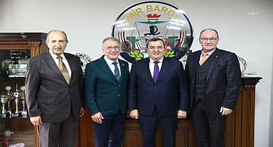 Konak Belediye Başkanı Abdül Batur'dan baro ziyareti