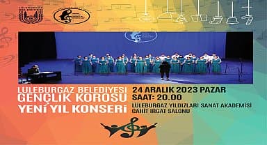 Lüleburgaz Belediyesi korolarından yeni yıl konserleri