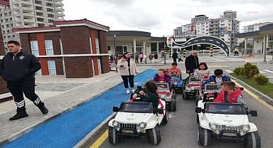 Mamak Belediyesi Çocuk Trafik Eğitim Parkı'nda bugüne kadar 13 bin 132 çocuk eğitim aldı
