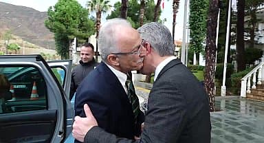 Marmaris Belediye Başkanı Oktay, Murat Karayalçın'ı ağırladı
