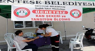 Menteşe Belediyesi'nden 1079 vatandaşa ücretsiz sağlık taraması