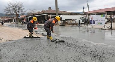 Menteşe Belediyesi, yol çalışmalarına devam ediyor