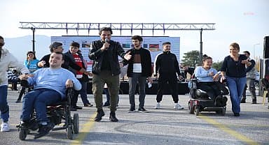 Merkezefendi'de iki gün süren engelsiz fest sona erdi