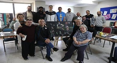 Merkezefendili basketbolculardan özel bireyleri sevindiren ziyaret