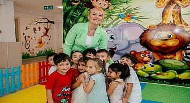 Merkezefendili minik öğrenciler, kreşlerde geleceğe hazırlanıyor