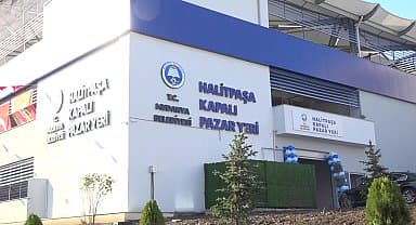 Mudanya Belediyesi Kapalı Pazar Yeri açıldı