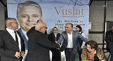 Muratpaşa'da 'Hz. Mevlanayı anma etkinliği' düzenlendi