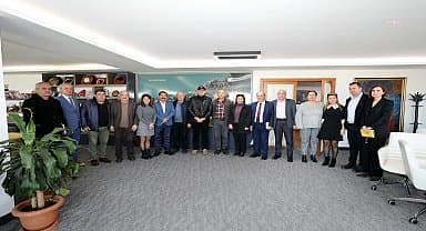 Narlıdere Belediye Başkanı Ali Engin, mahalle muhtarlarıyla buluştu